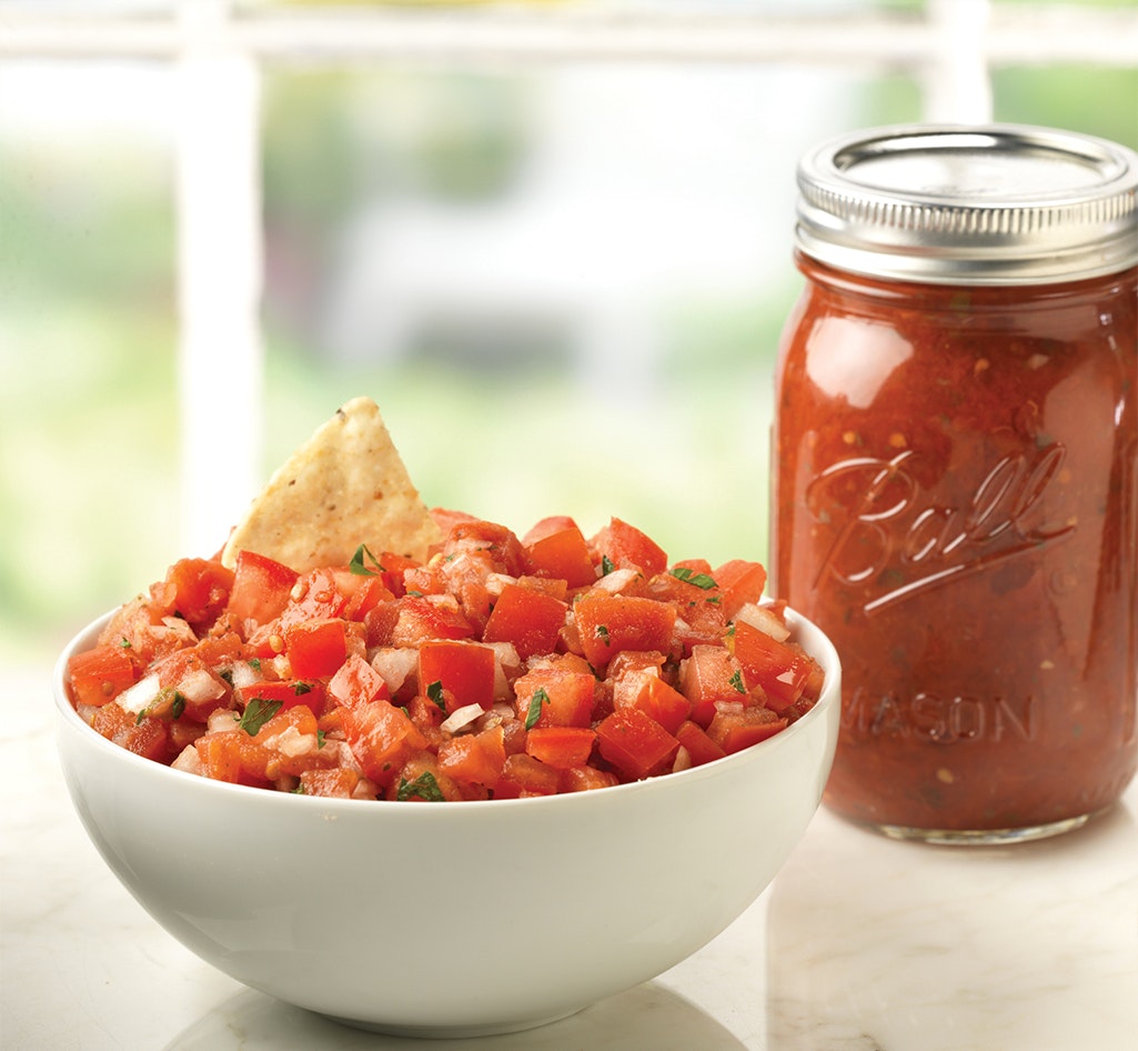 Making and Canning Your Own Chunky Garden Salsa